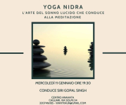 Yoga Nidra - Mercoledì 11 Gennaio 2023