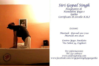 Cagliari Yoga - Yoga Cagliari - Siri Gopal Singh